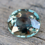 Natural Australian Green Sapphire 1.28 Carat Oval Cut Loose Gemstone - Sapphirepal