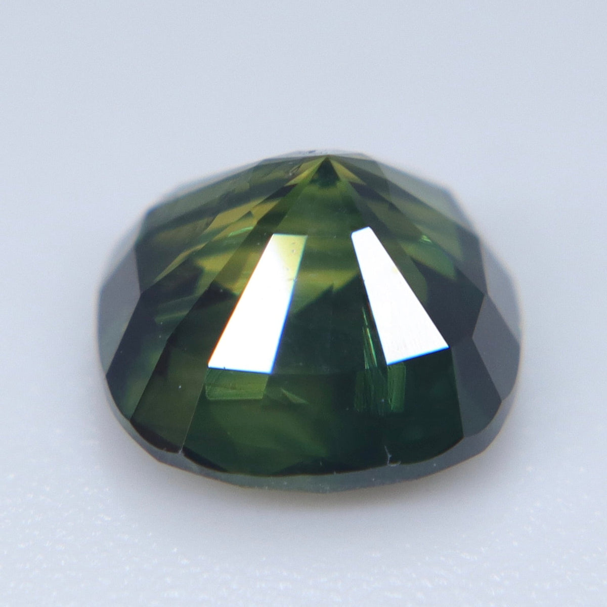 Natural Australian Green Sapphire 1.58 Carat Rectangular Cushion Cut - Sapphirepal