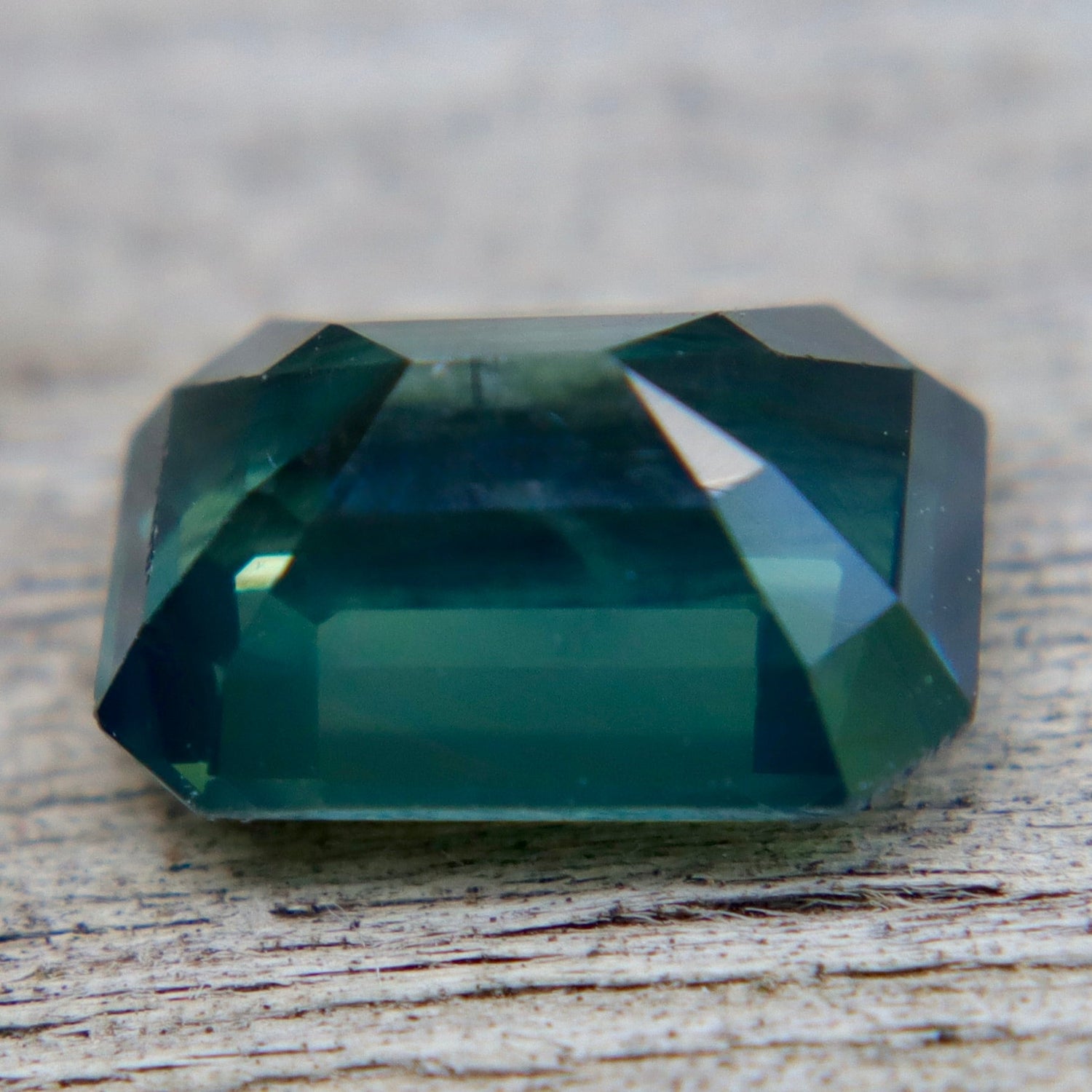 Natural Australian Green Sapphire (2.00ct) Emerald Cut – Certified Loose Gem | Sapphire Pal - Sapphirepal