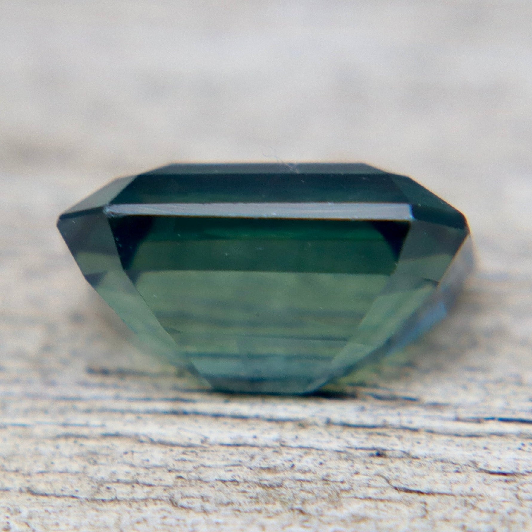 Natural Australian Green Sapphire (2.00ct) Emerald Cut – Certified Loose Gem | Sapphire Pal - Sapphirepal