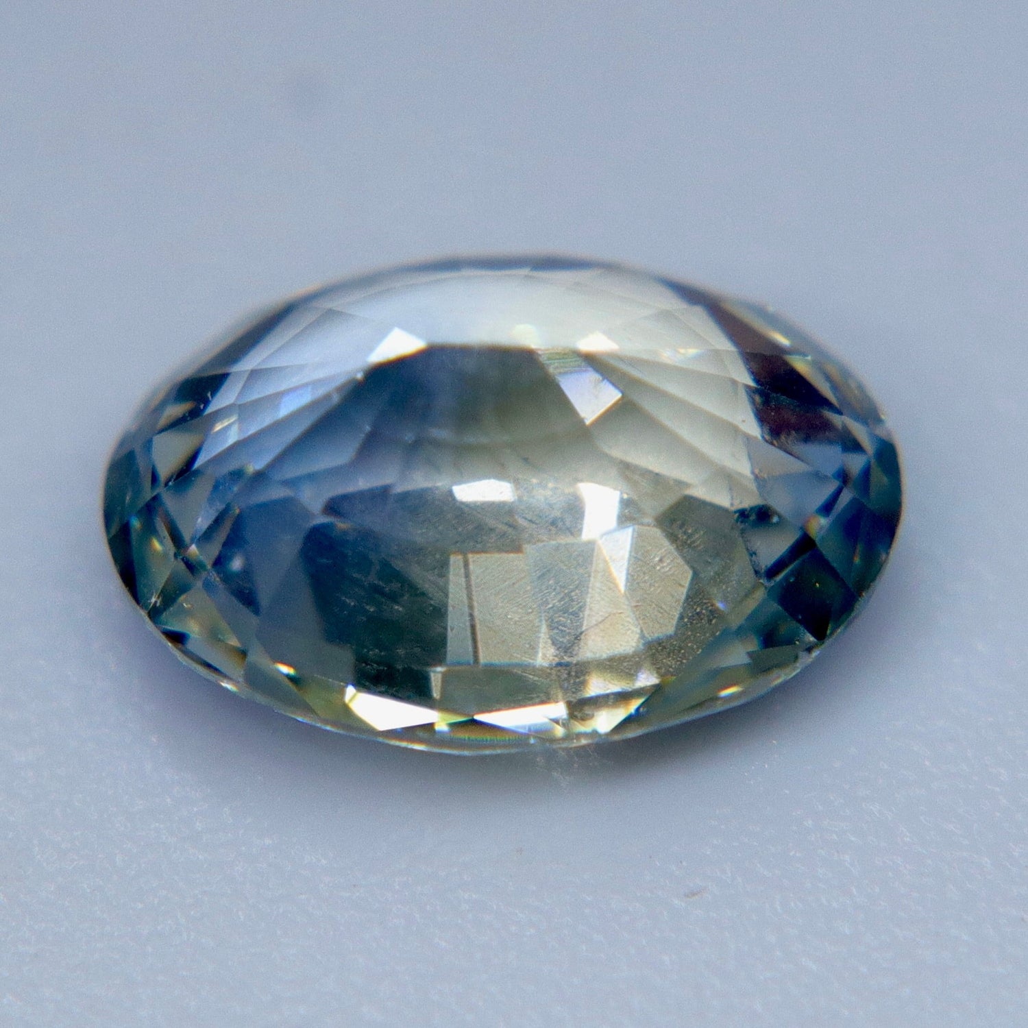 Natural Bi - Color Sapphire – 2.03 Carat Oval Cut Blue and Yellow Unheated Gemstone from Ceylon - Sapphirepal