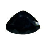 Natural Black Sapphire – 1.23 Carat | Trillion Cut | VS Clarity | Loose Gemstone - Sapphirepal
