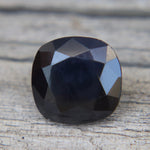 Natural Black Sapphire 1.80ct — Ceylon, Heated, Rectangular Portuguese Cushion (Eye - Clean) - Sapphirepal