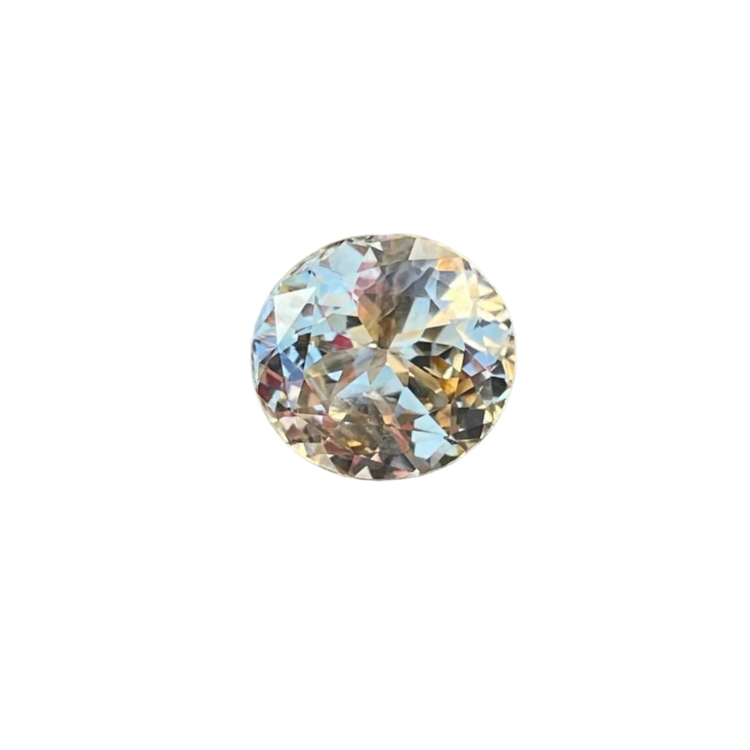 3.04 Carat Natural Blonde Yellow Sapphire – Oval Cut, Unheated Gemstone from Ceylon with VS Clarity
