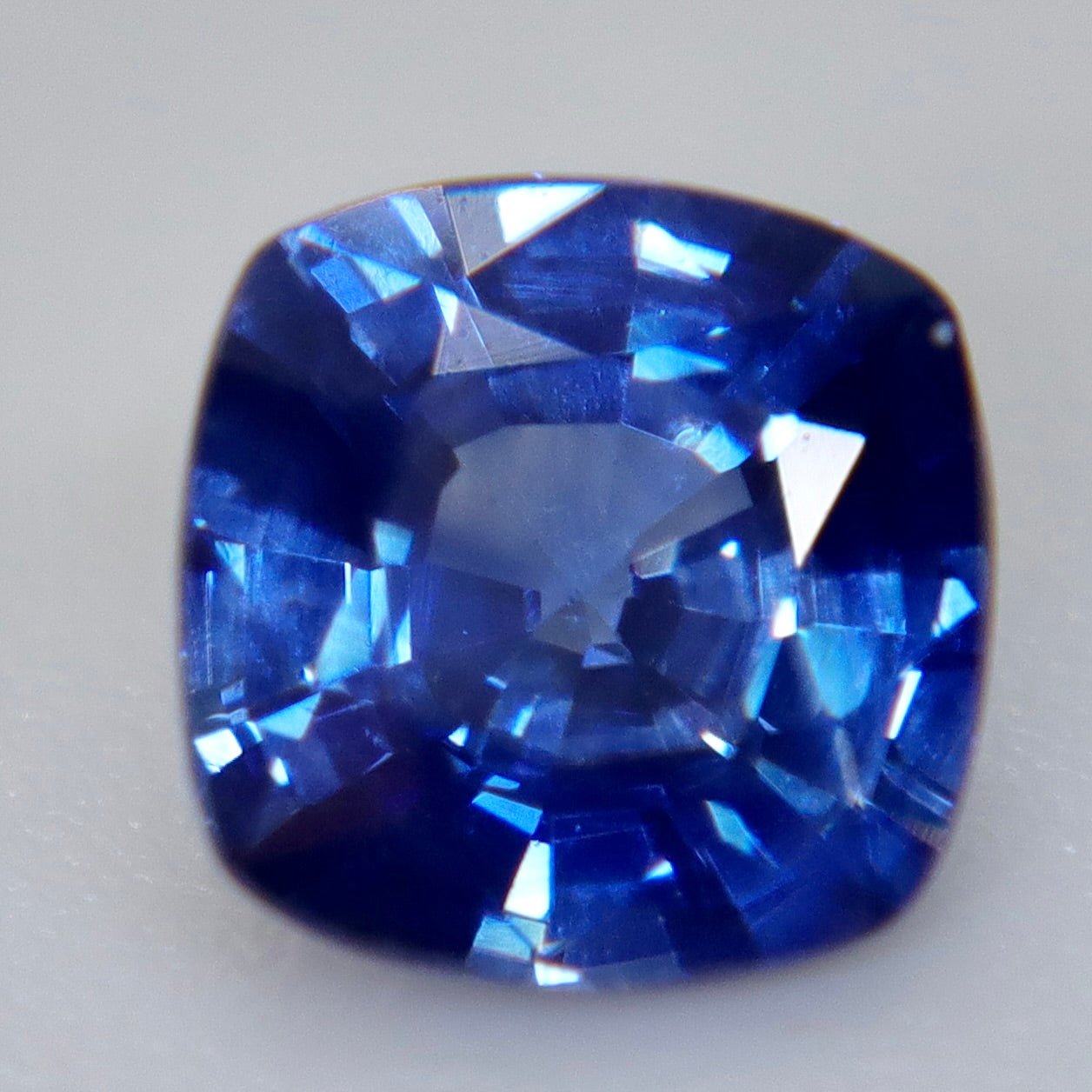 Natural Blue Ceylon Sapphire 0.92 Carat Cushion Cut Unheated Loose Gemstone - Sapphirepal