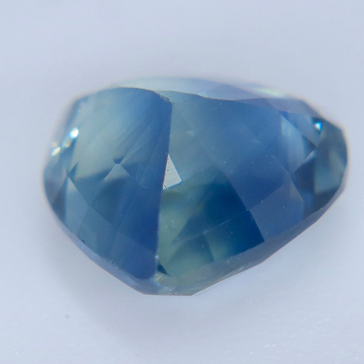 Natural Blue - Green Parti Sapphire 1.81 Carat Pear Cut Loose Gemstone from Madagascar - Sapphirepal