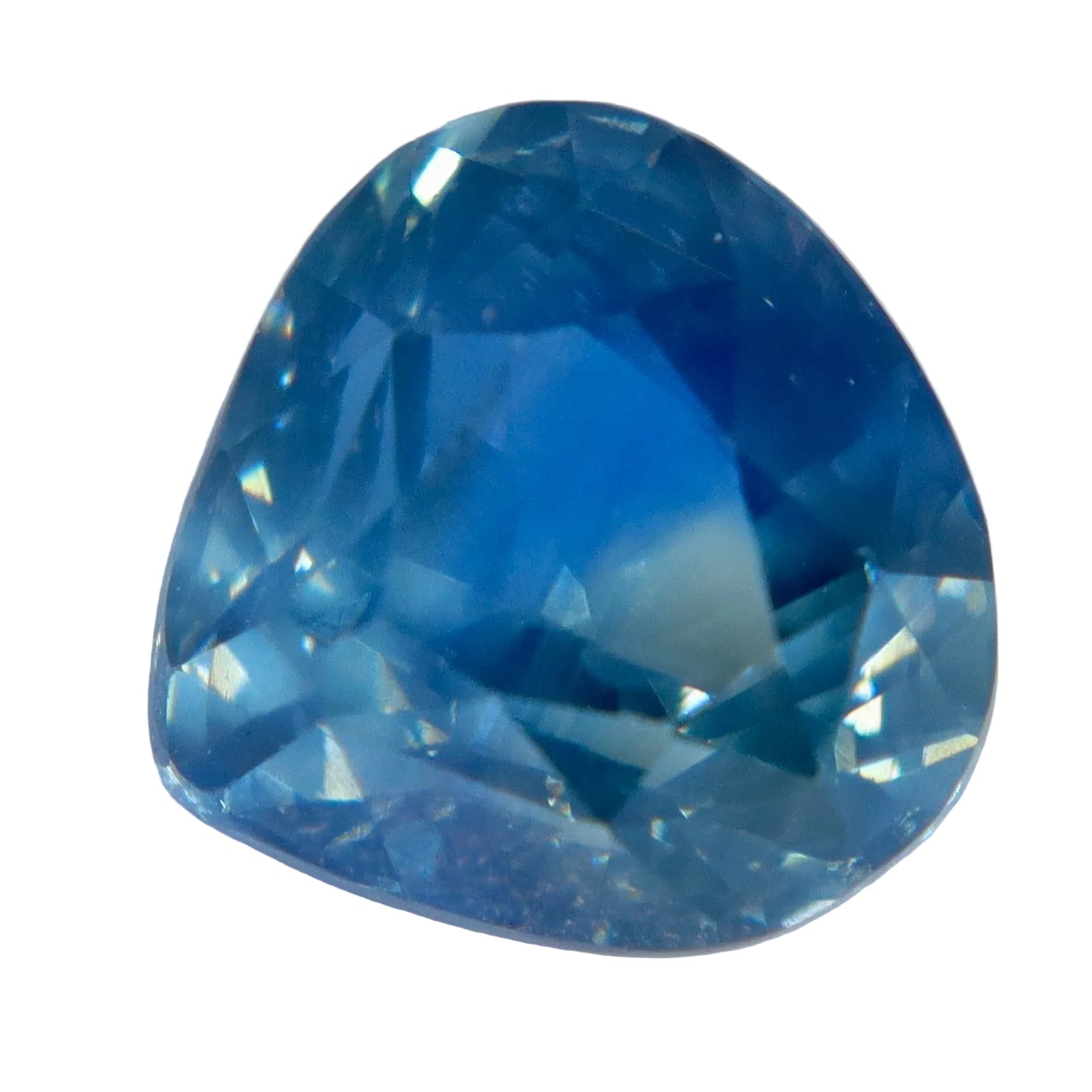 Natural Blue - Green Parti Sapphire 1.81 Carat Pear Cut Loose Gemstone from Madagascar - Sapphirepal