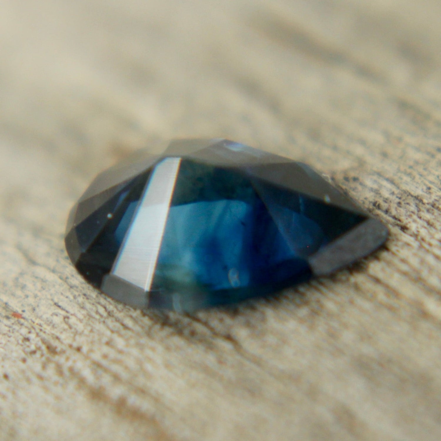 Natural Blue Green Sapphire – 0.62 Carat Pear Cut | Unheated Madagascar Gemstone - Sapphirepal