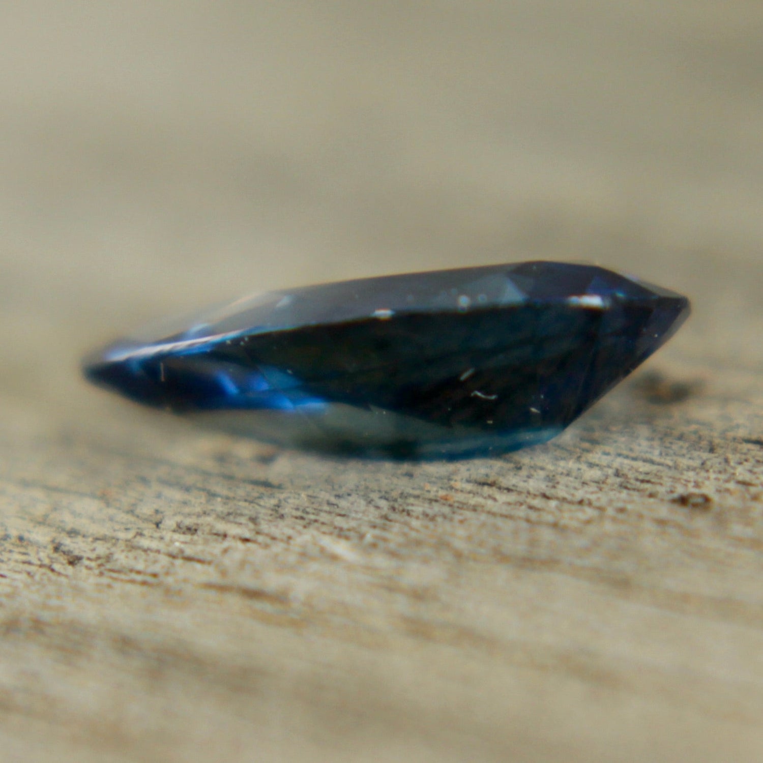 Natural Blue Green Sapphire – 0.64 Carat Pear Cut | Unheated Madagascar Gemstone - Sapphirepal