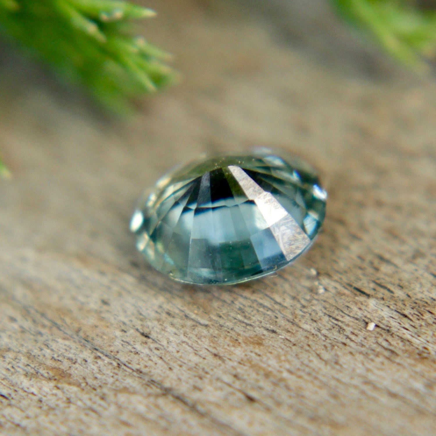 Natural Blue Green Sapphire – 0.80 Carat Oval Cut | Unheated Madagascar Gemstone - Sapphirepal