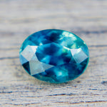 Natural Blue Green Sapphire 0.85ct Oval Cut | Certified Unheated & Untreated Loose Gemstone - Sapphirepal