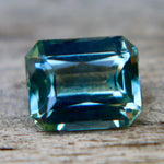 Natural Blue Green Sapphire 1.01 Carat Emerald Cut Loose Gemstone from Madagascar - Sapphirepal