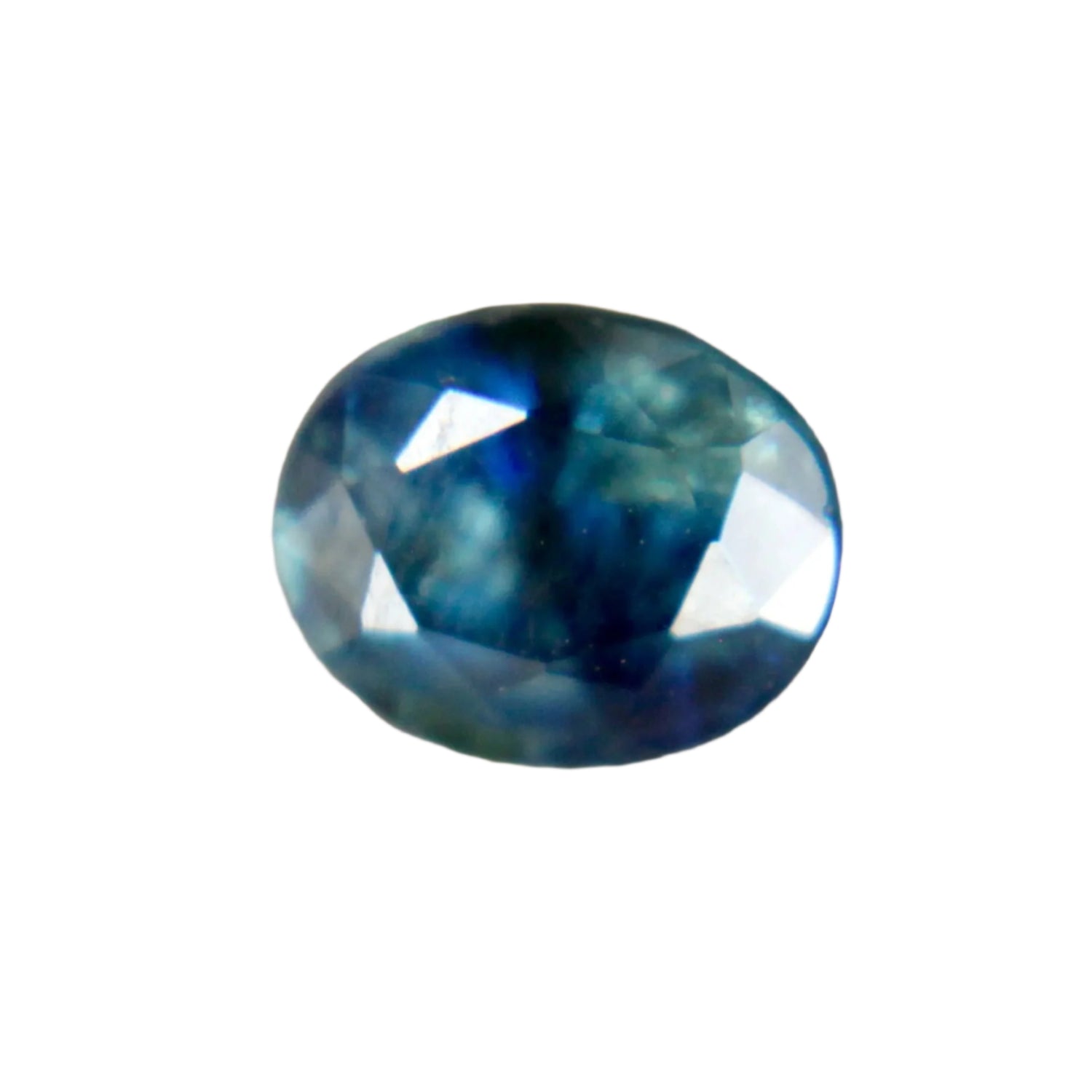 Natural Blue Green Sapphire – 1.06 Carat Oval Cut | Unheated Madagascar Gemstone - Sapphire pal