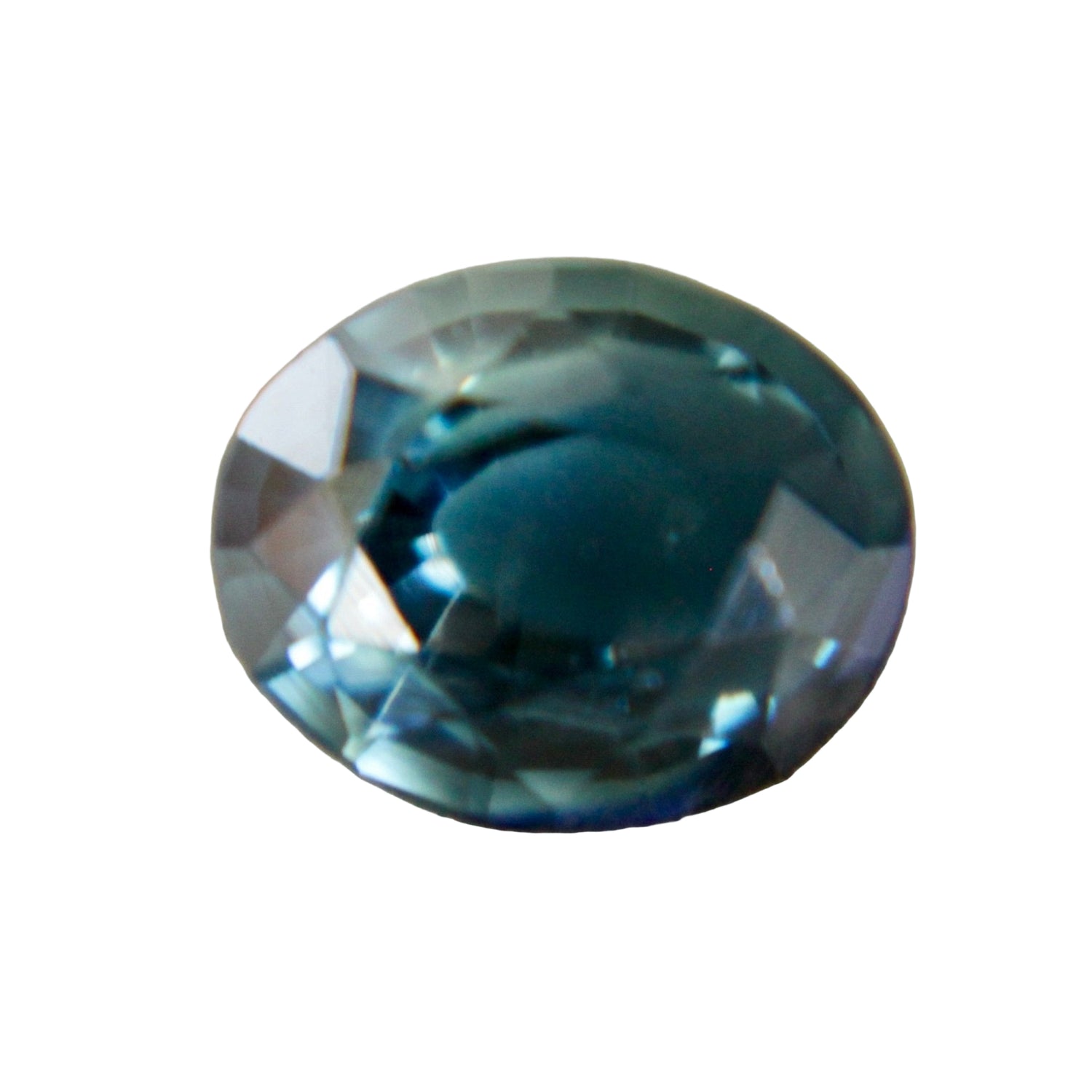 Natural Blue Green Sapphire – 1.16 Carat Oval Cut | Unheated Madagascar Gemstone - Sapphirepal