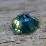 Natural Blue Green Sapphire – 1.22 Carat Round Cut | Unheated Gem - Sapphirepal