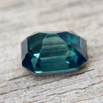 Natural Blue Green Sapphire 1.30 Carat Emerald Cut Loose Gemstone - Sapphirepal