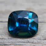 Natural Blue Green Sapphire (1.55ct) Cushion Cut – Sapphire Pal Australia - Sapphirepal