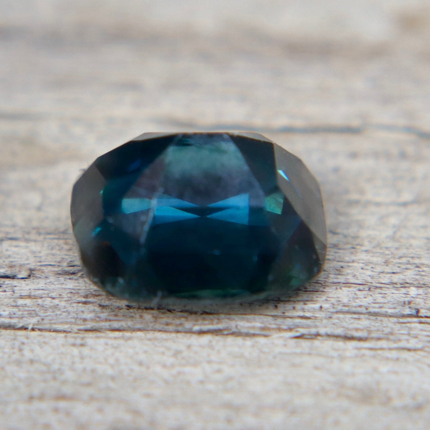 Natural Blue Green Sapphire (1.55ct) Cushion Cut – Sapphire Pal Australia - Sapphirepal