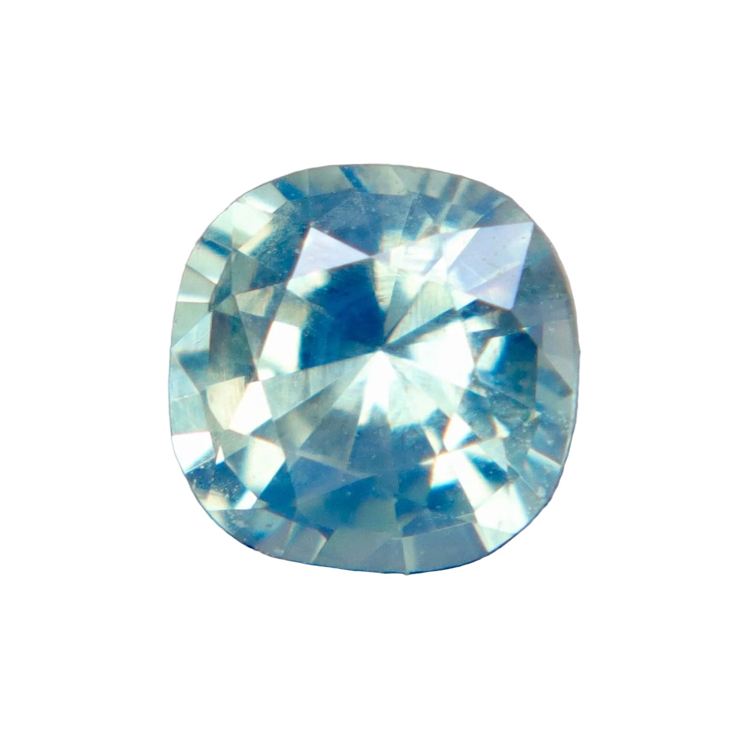 Natural Blue Green Sapphire | Cushion Cut | 0.60 Carat | Ceylon - Sapphirepal