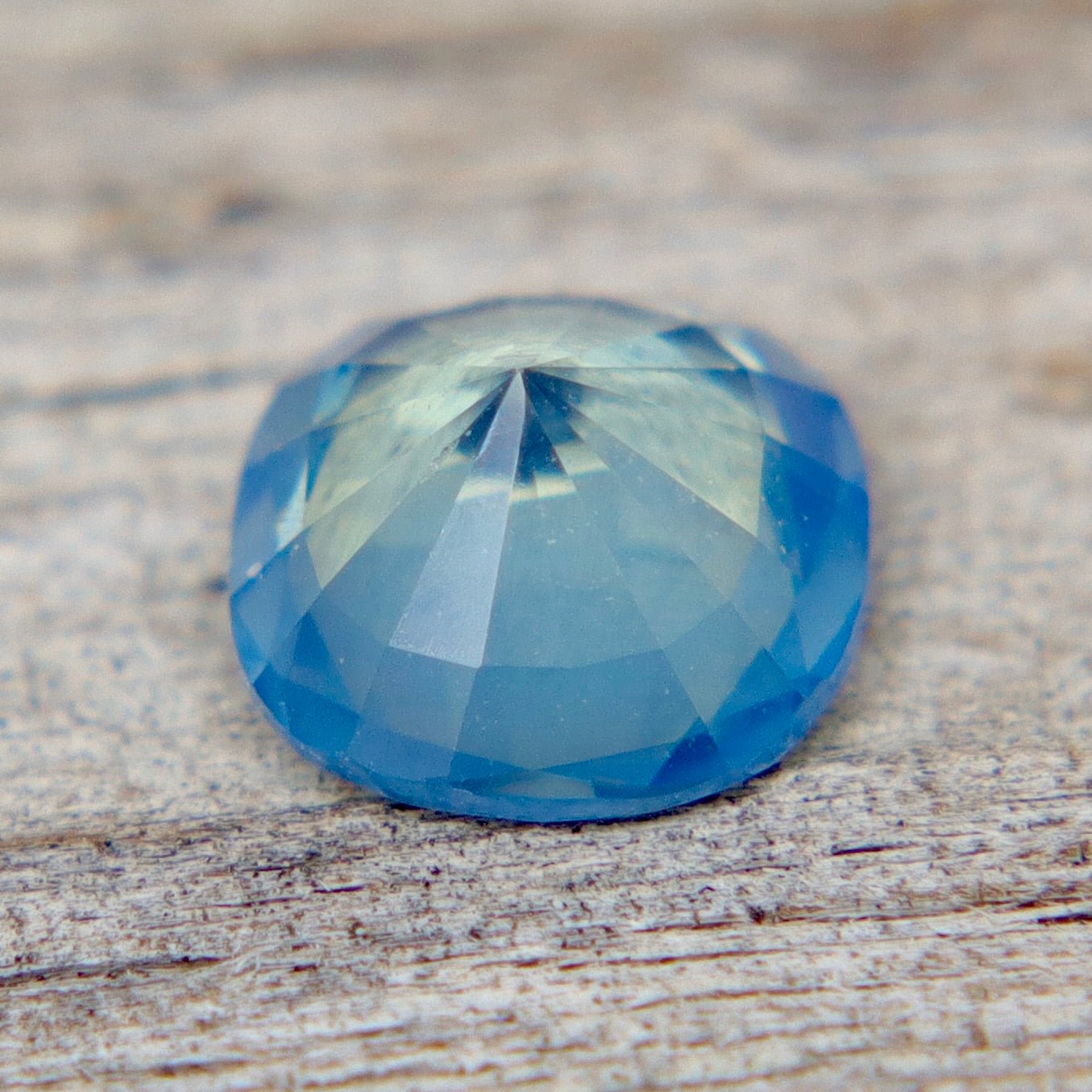 Natural Blue Green Sapphire | Cushion Cut | 0.60 Carat | Ceylon - Sapphirepal