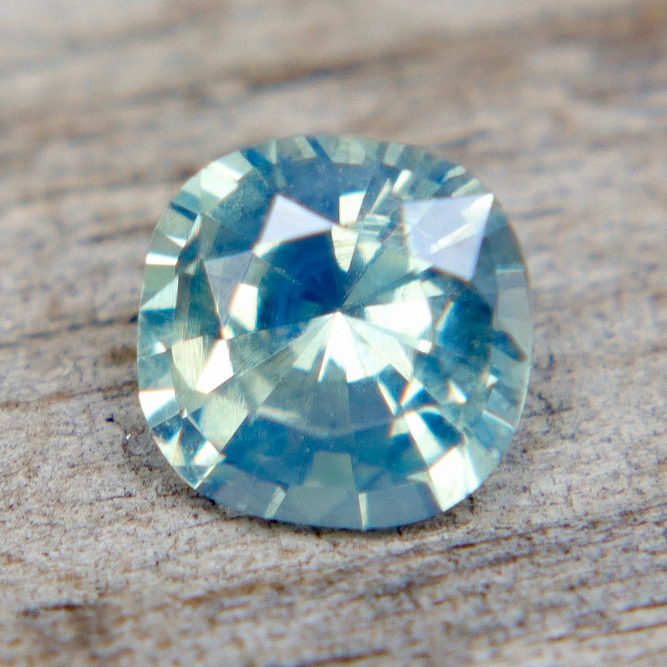 Natural Blue Green Sapphire | Cushion Cut | 0.60 Carat | Ceylon - Sapphirepal