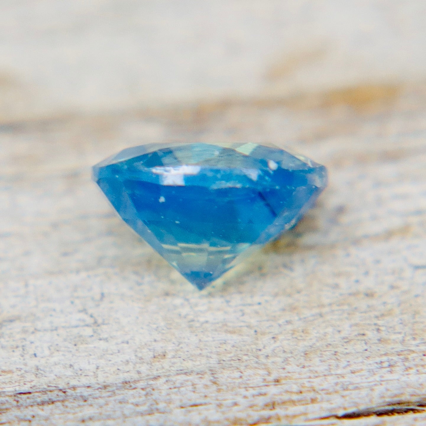 Natural Blue Green Sapphire | Cushion Cut | 0.60 Carat | Ceylon - Sapphirepal