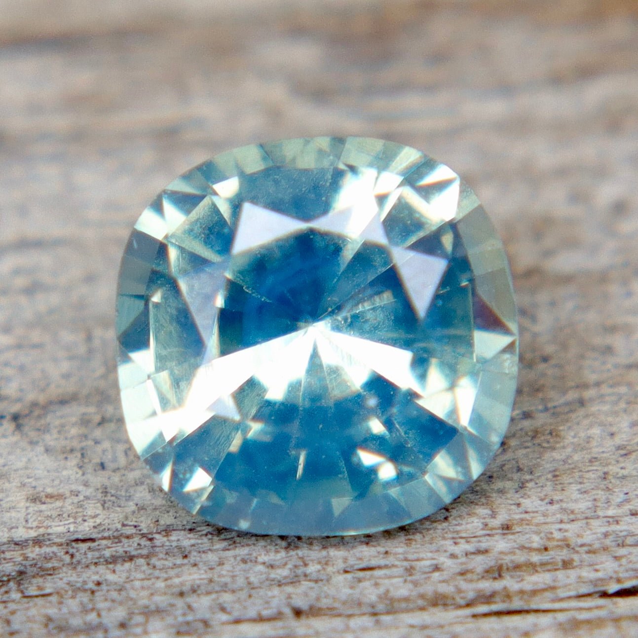 Natural Blue Green Sapphire | Cushion Cut | 0.60 Carat | Ceylon - Sapphirepal