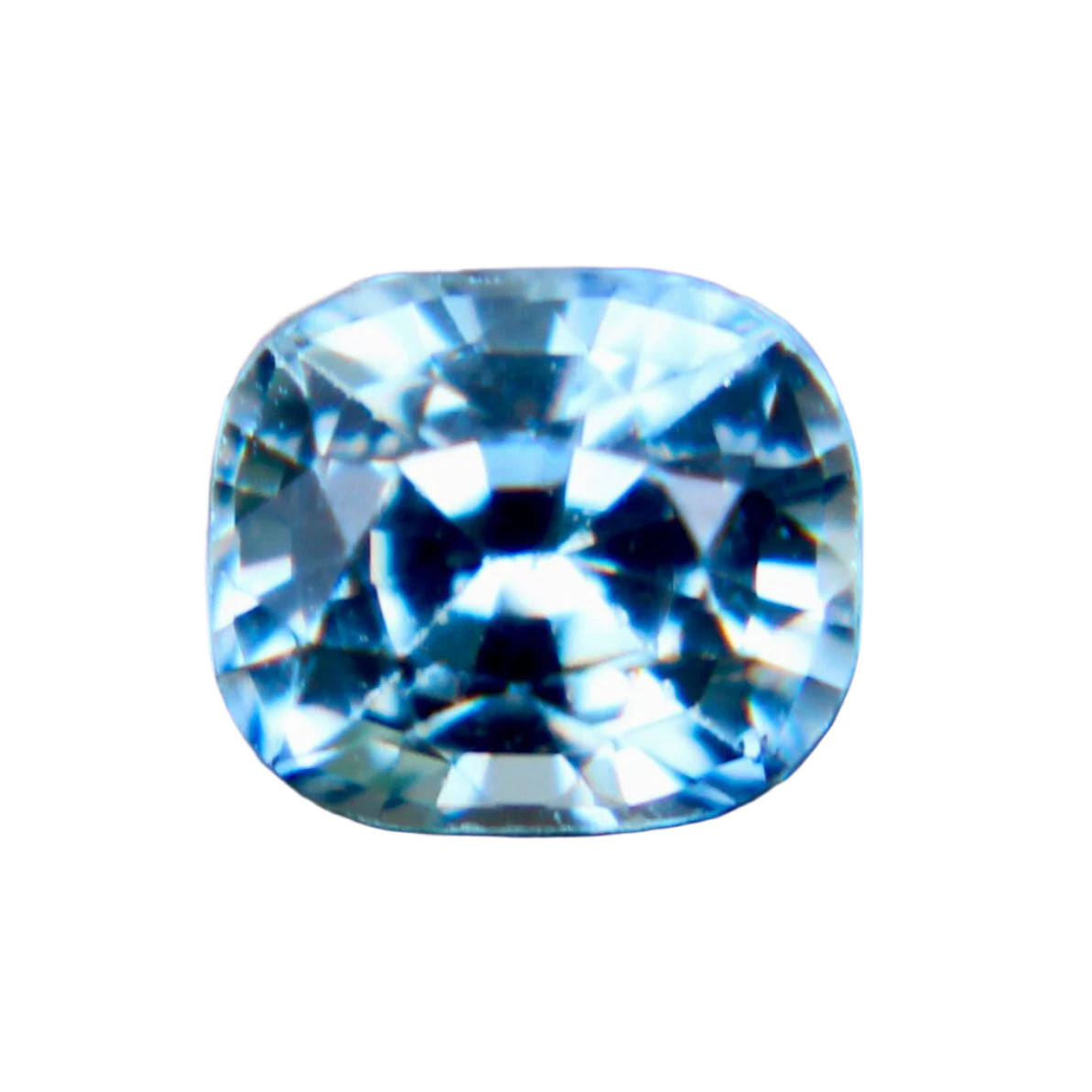 Natural Blue Green Sapphire – Cushion Cut, 0.60 Ct, Unheated - Sapphire pal