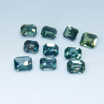 Natural Blue Green Sapphires Set - Sapphirepal