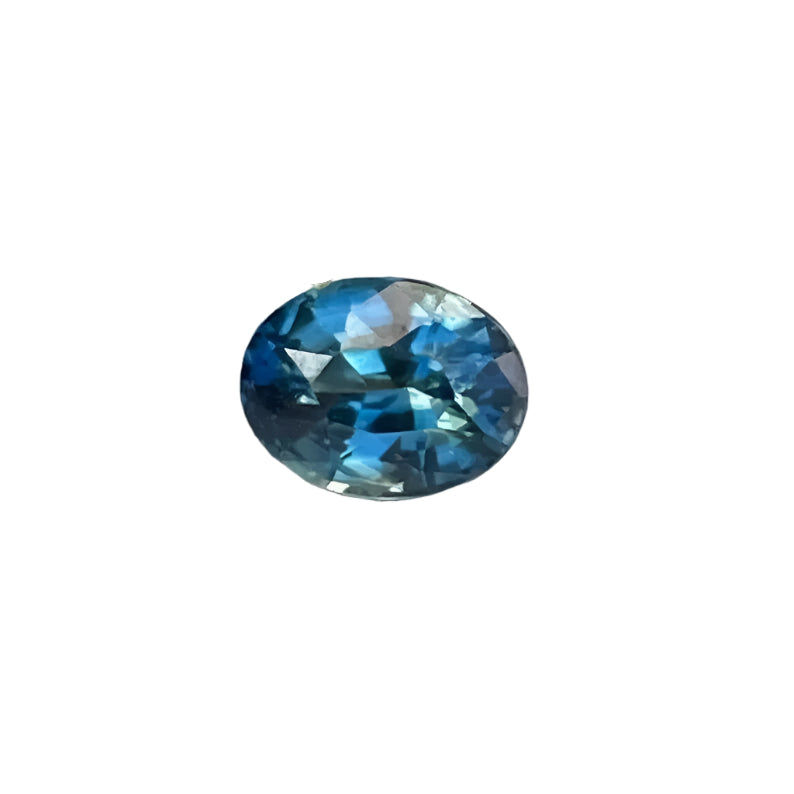 Natural Blue Green Sapphire 0.75 Carat – Oval Cut | Unheated Madagascar Gem | VS Clarity - Sapphire pal