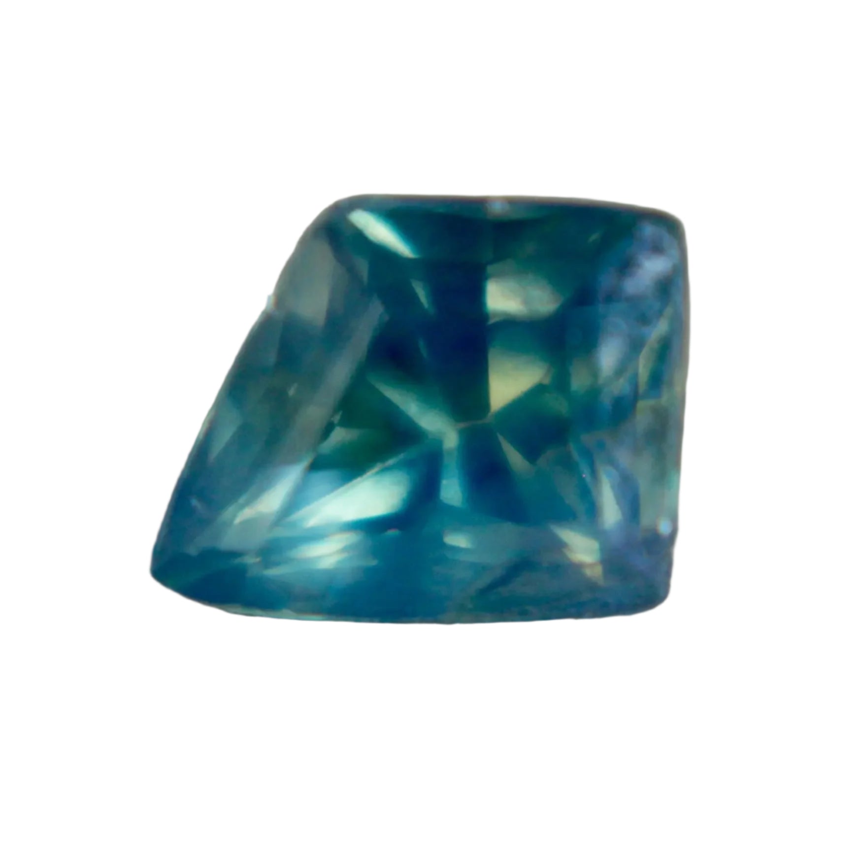 0.95ct Blue Green Sapphire | Freeform Cut | Natural & Unheated - Sapphire pal
