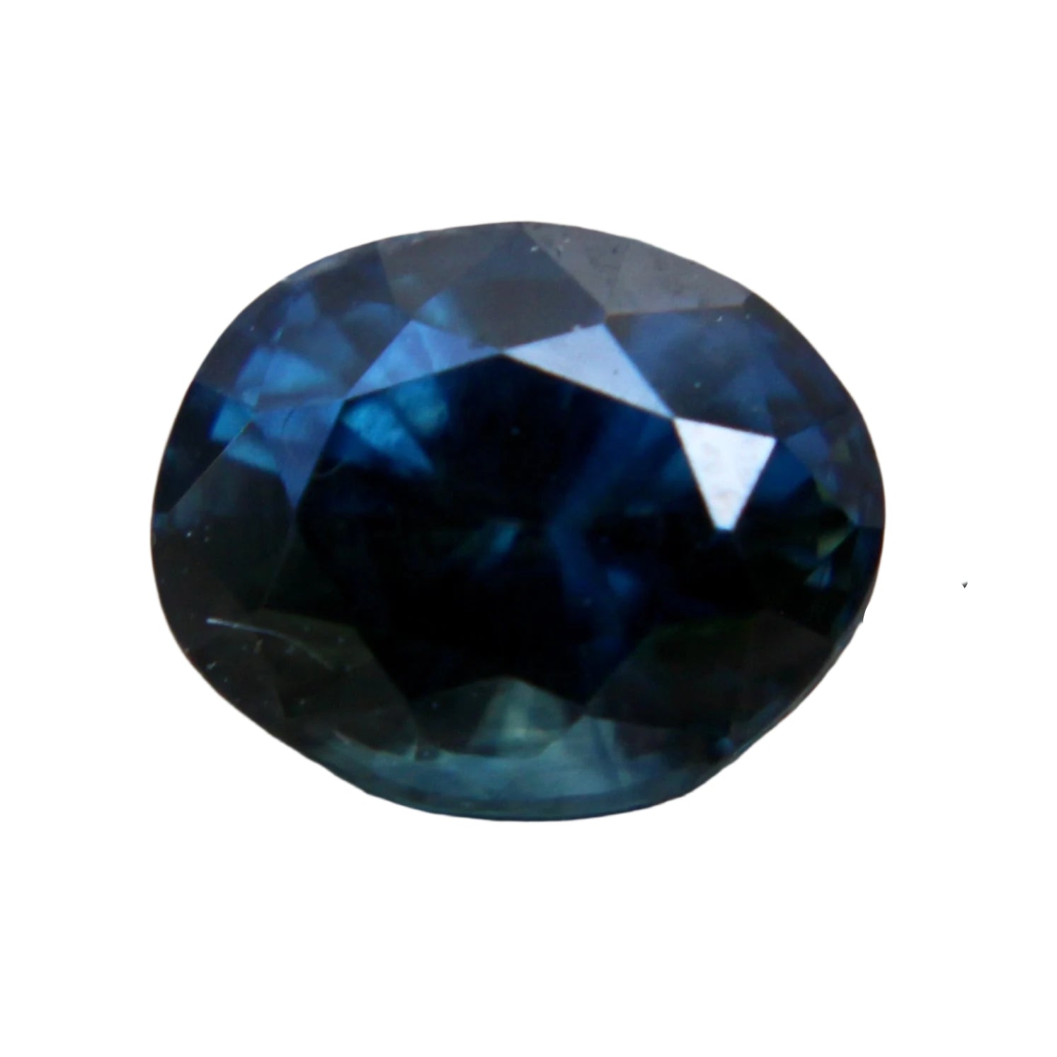 Peacock Sapphire 0.80ct Oval – Unheated Blue Green Gem - Sapphire pal