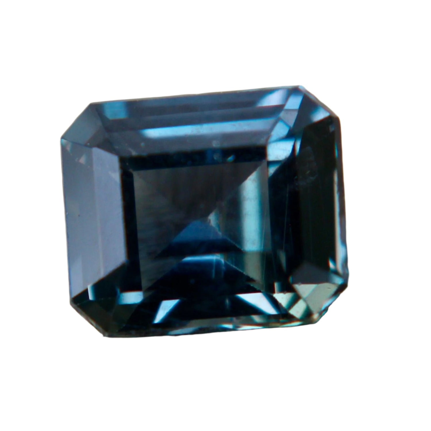 0.80 Carat Green Sapphire – Emerald Cut | Madagascar

