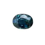 Natural Blue Green Sapphire | 1.37 Carat Oval Cut | Unheated Australian Sapphire - Sapphire pal
