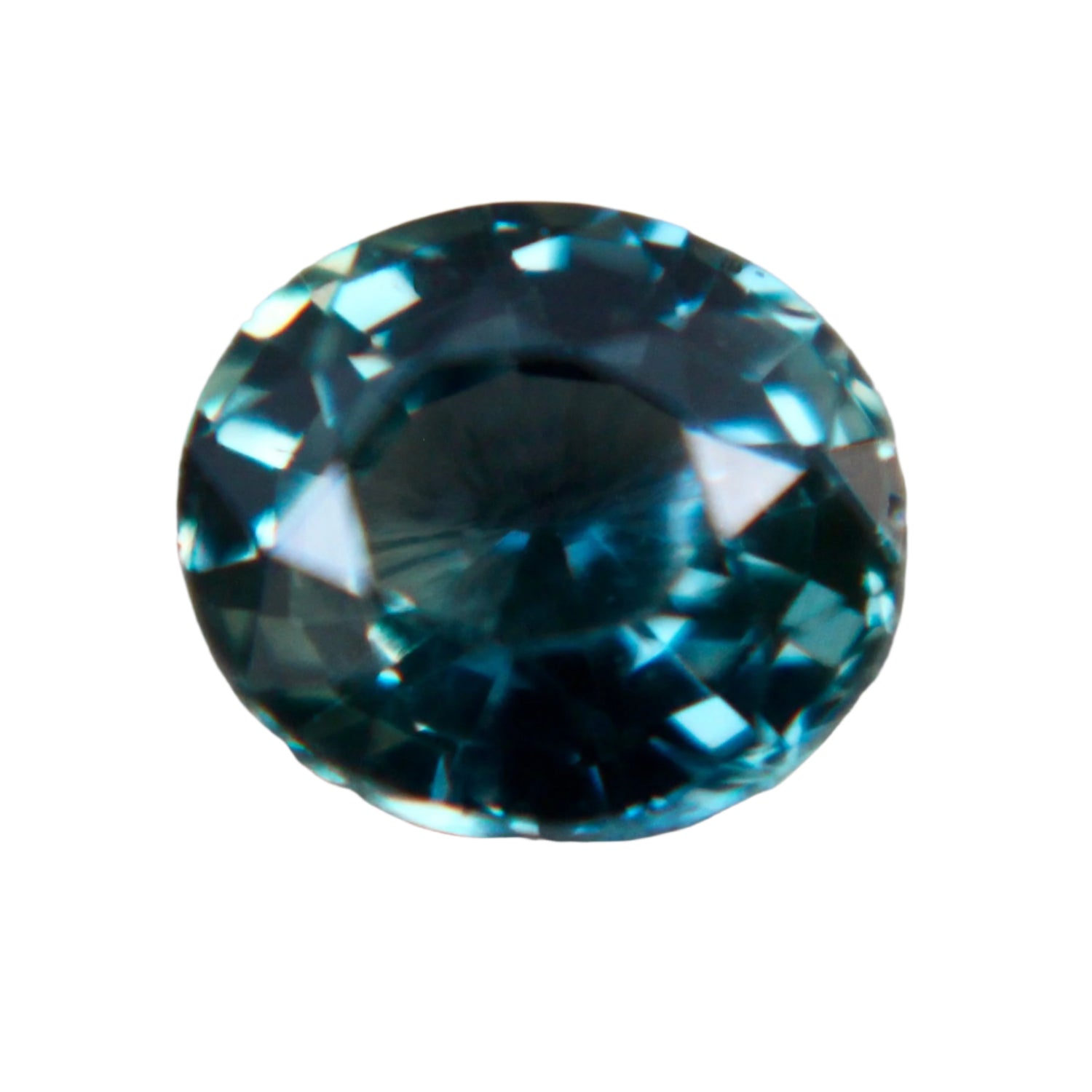 1.15 Carat Natural Blue Green Sapphire – Oval Cut, Unheated, Eye Clean, Madagascar Origin

