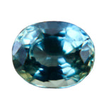 0.60ct Natural Blue Green Sapphire – Oval Cut | Madagascar - Sapphire pal