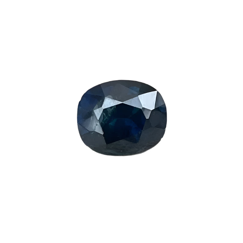 Natural Blue Green Sapphire | Cushion Cut | 1.27 Carat | Madagascar - Loose Sapphire for Luxury Jewelry  
