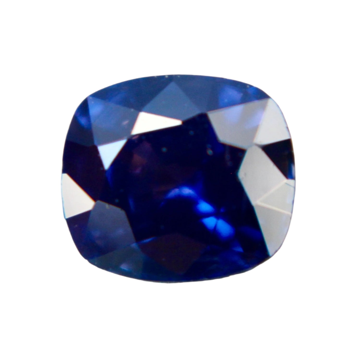 Natural Blue Purple Sapphire – Bi-Coloured Cushion Cut – 1.31 Carat

