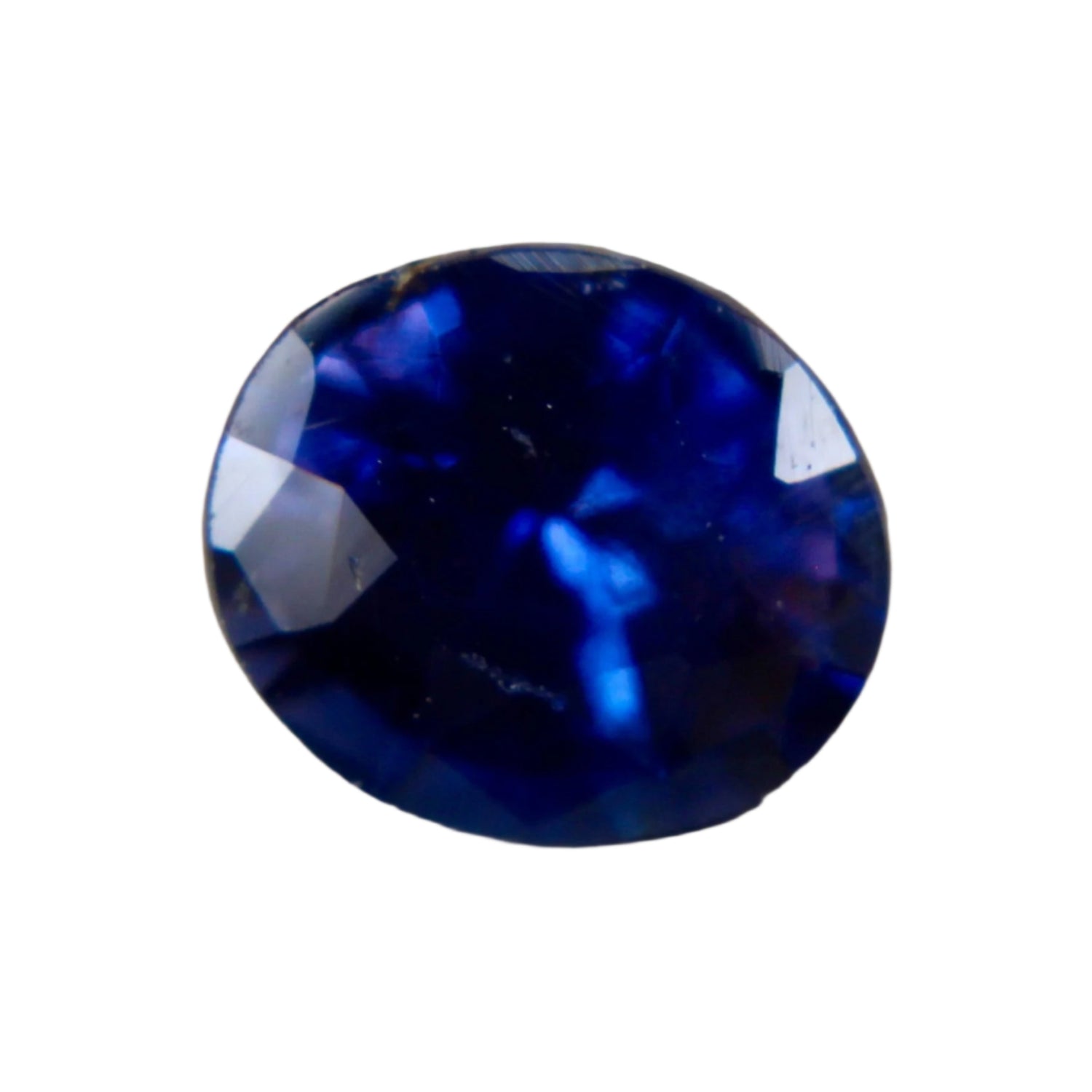 0.72ct Natural Blue Purple Sapphire – Oval Cut Ceylon Gemstone | Sapphire Pal