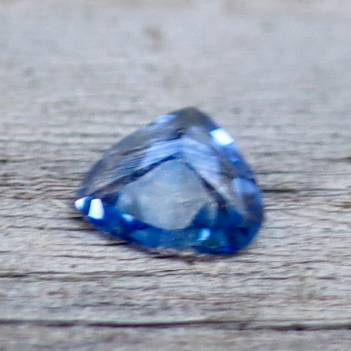 Natural Blue Sapphire – 0.36 Carat Trillion Cut from Ceylon - Sapphirepal