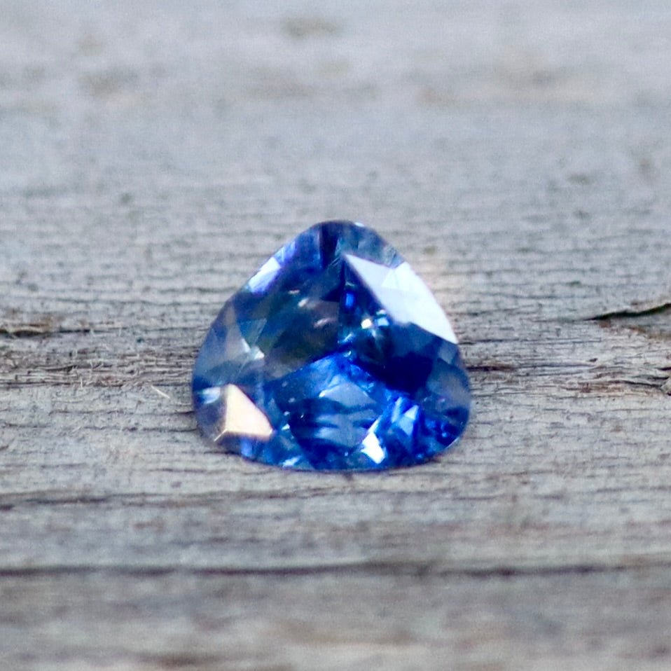Natural Blue Sapphire – 0.36 Carat Trillion Cut from Ceylon - Sapphirepal