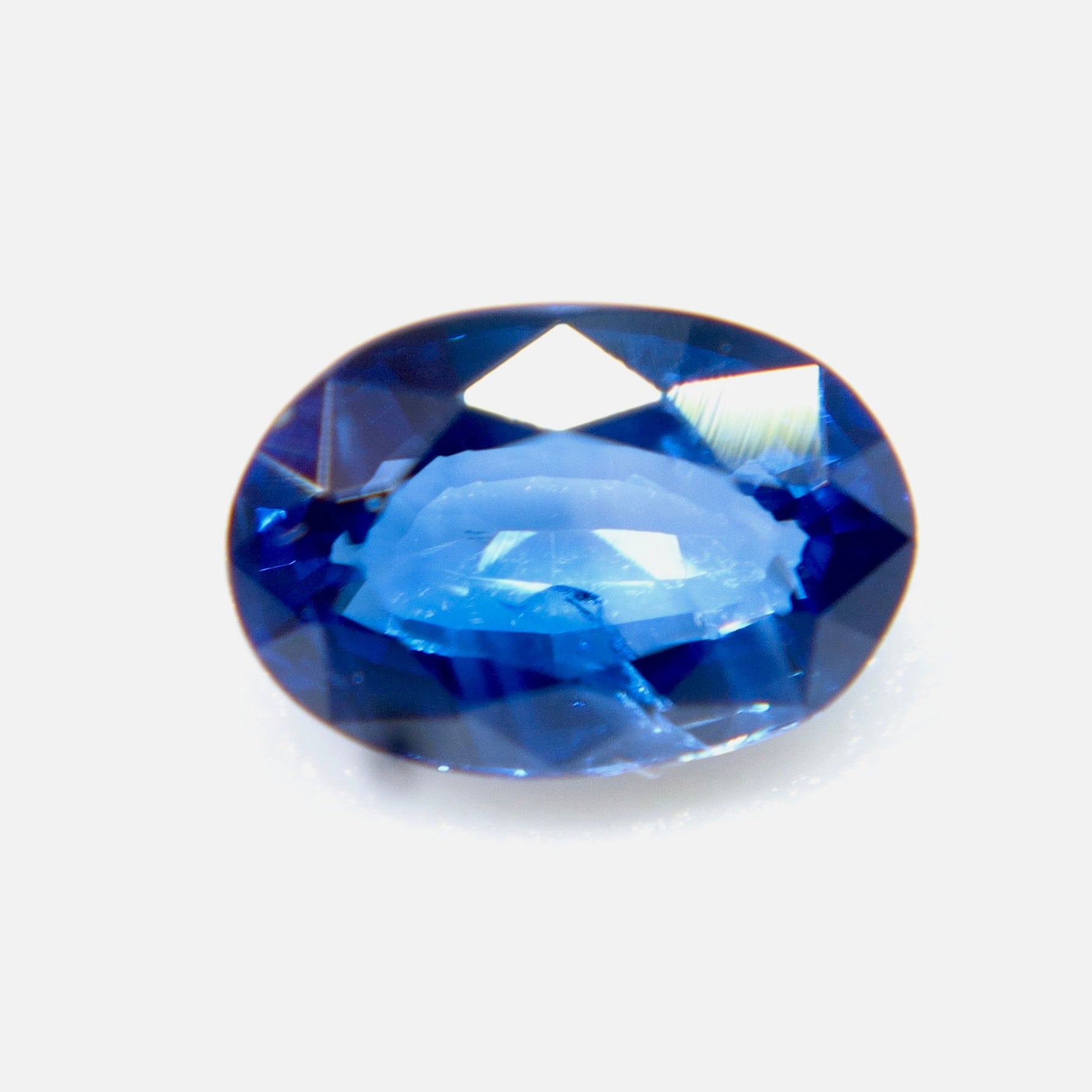 Natural Blue Sapphire – 0.51 Carat Oval Cut Unheated Ceylon Sapphire - Sapphirepal