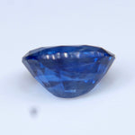 Natural Blue Sapphire 0.58 Carat – Oval Cut Unheated Ceylon Gemstone - Sapphirepal