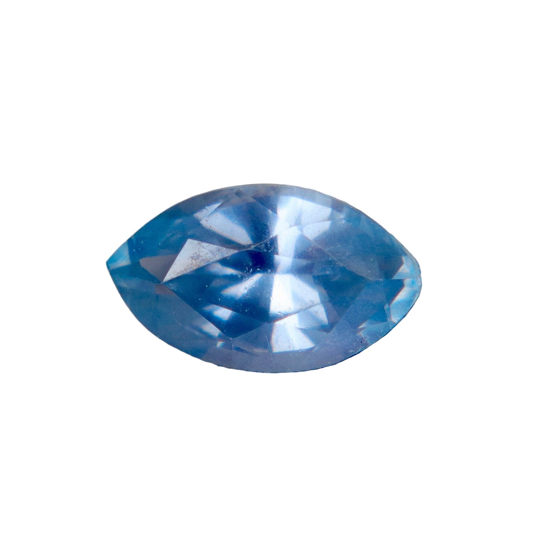 Natural Blue Sapphire — 0.60ct Marquise, Ceylon Origin (Unheated & Untreated) - Sapphirepal