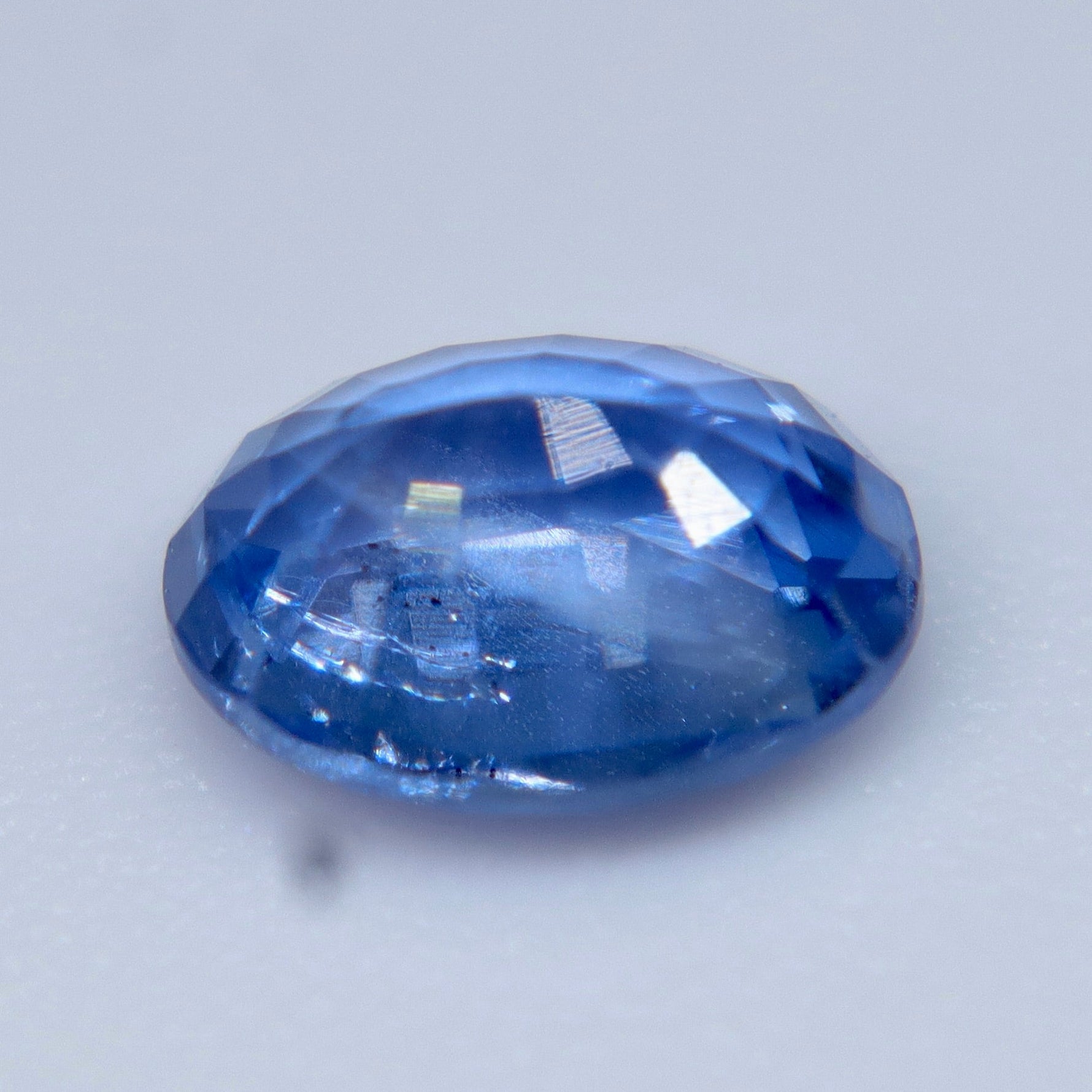 Natural Blue Sapphire 0.75 Carat – Unheated Oval Cut Ceylon Gemstone - Sapphirepal