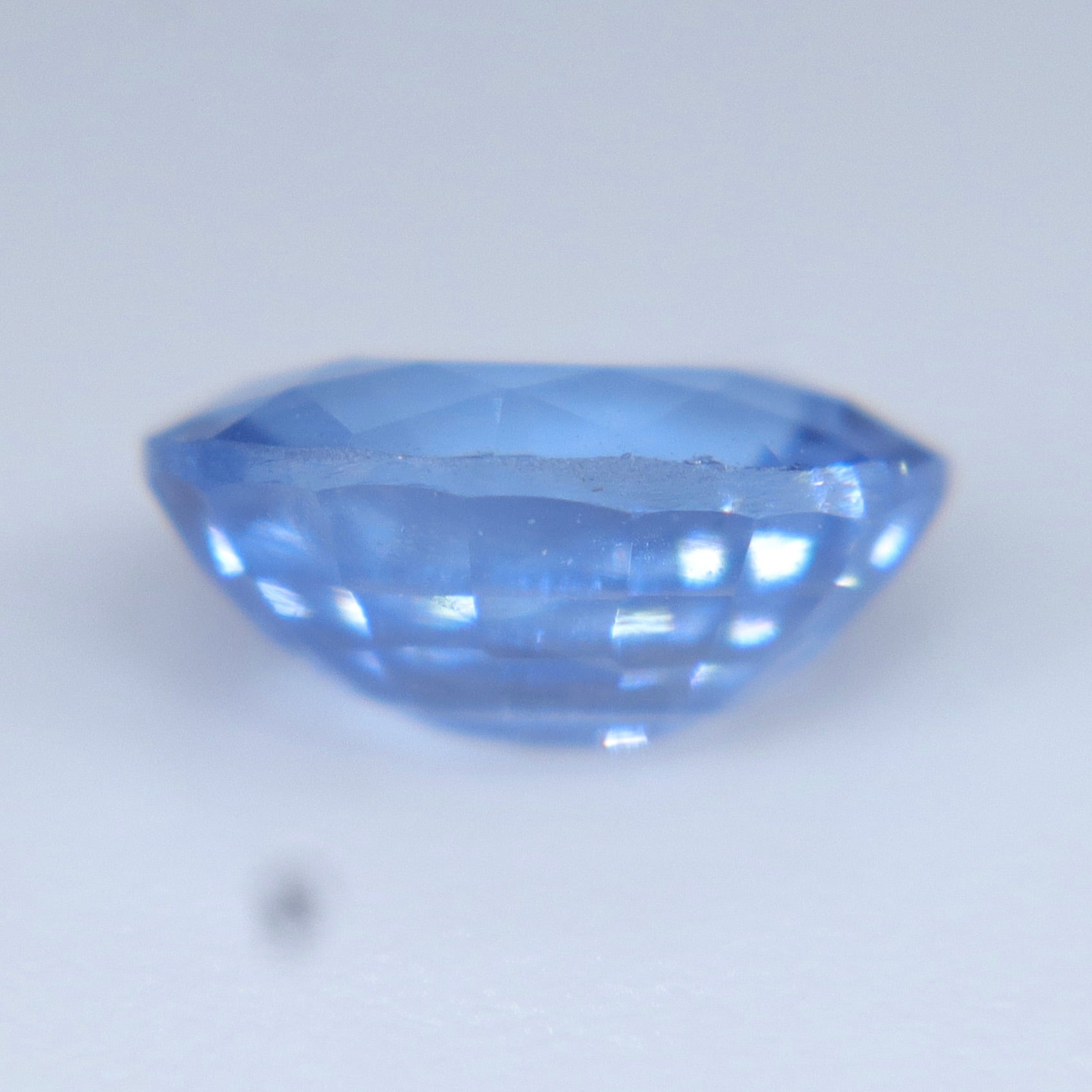 Natural Blue Sapphire 0.75 Carat – Unheated Oval Cut Ceylon Gemstone - Sapphirepal