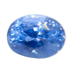 Natural Blue Sapphire 0.77 Carat – Unheated Oval Cut Ceylon Sapphire Gemstone - Sapphirepal