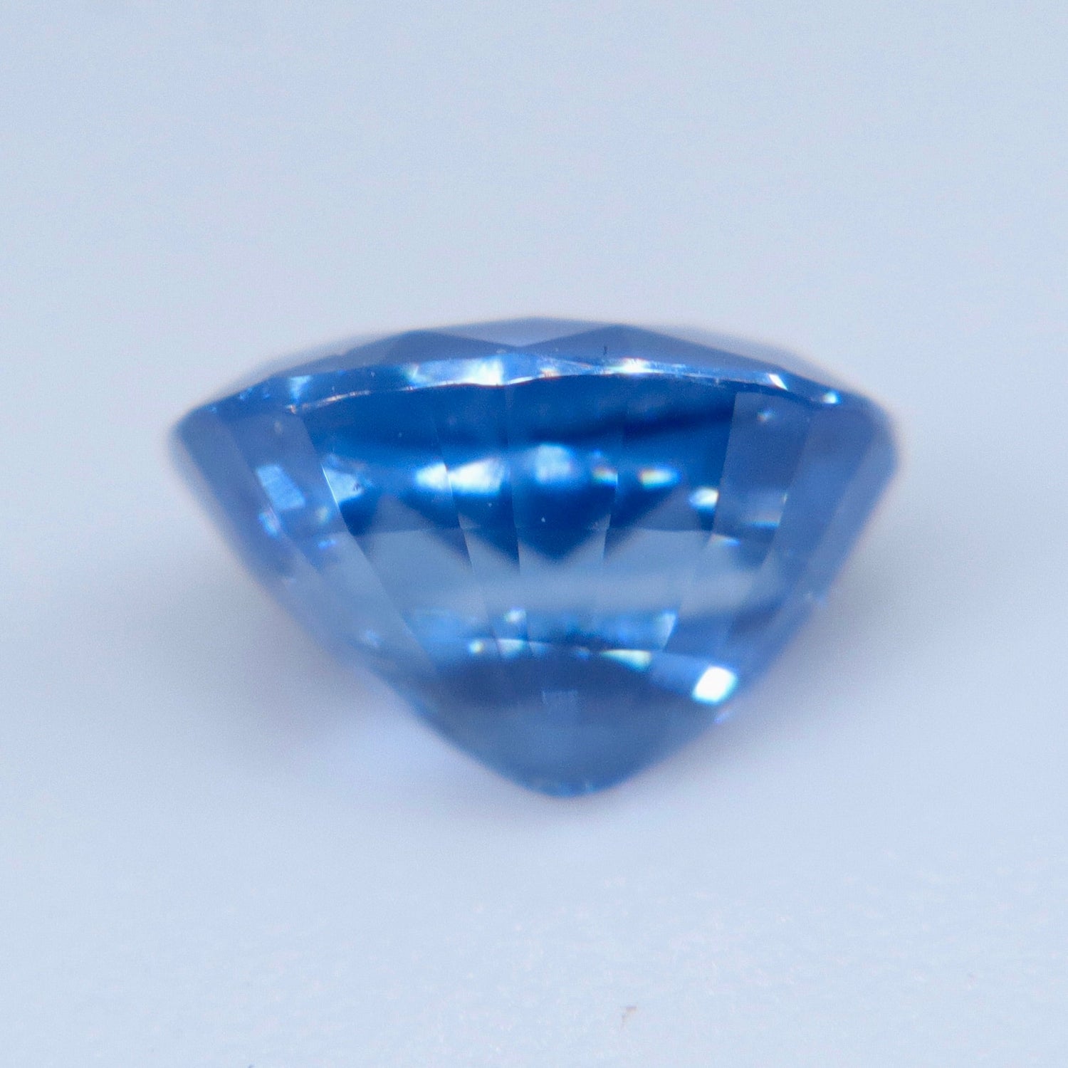 Natural Blue Sapphire 0.77 Carat – Unheated Oval Cut Ceylon Sapphire Gemstone - Sapphirepal