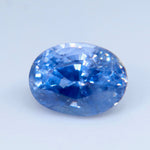 Natural Blue Sapphire 0.77 Carat – Unheated Oval Cut Ceylon Sapphire Gemstone - Sapphirepal