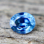 Natural Blue Sapphire | 0.88 Carat | Unheated | Ceylon Origin | Oval Cut | Eye Clean | Loose Gemstone - Sapphirepal